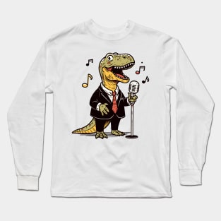 Jazz singer Long Sleeve T-Shirt